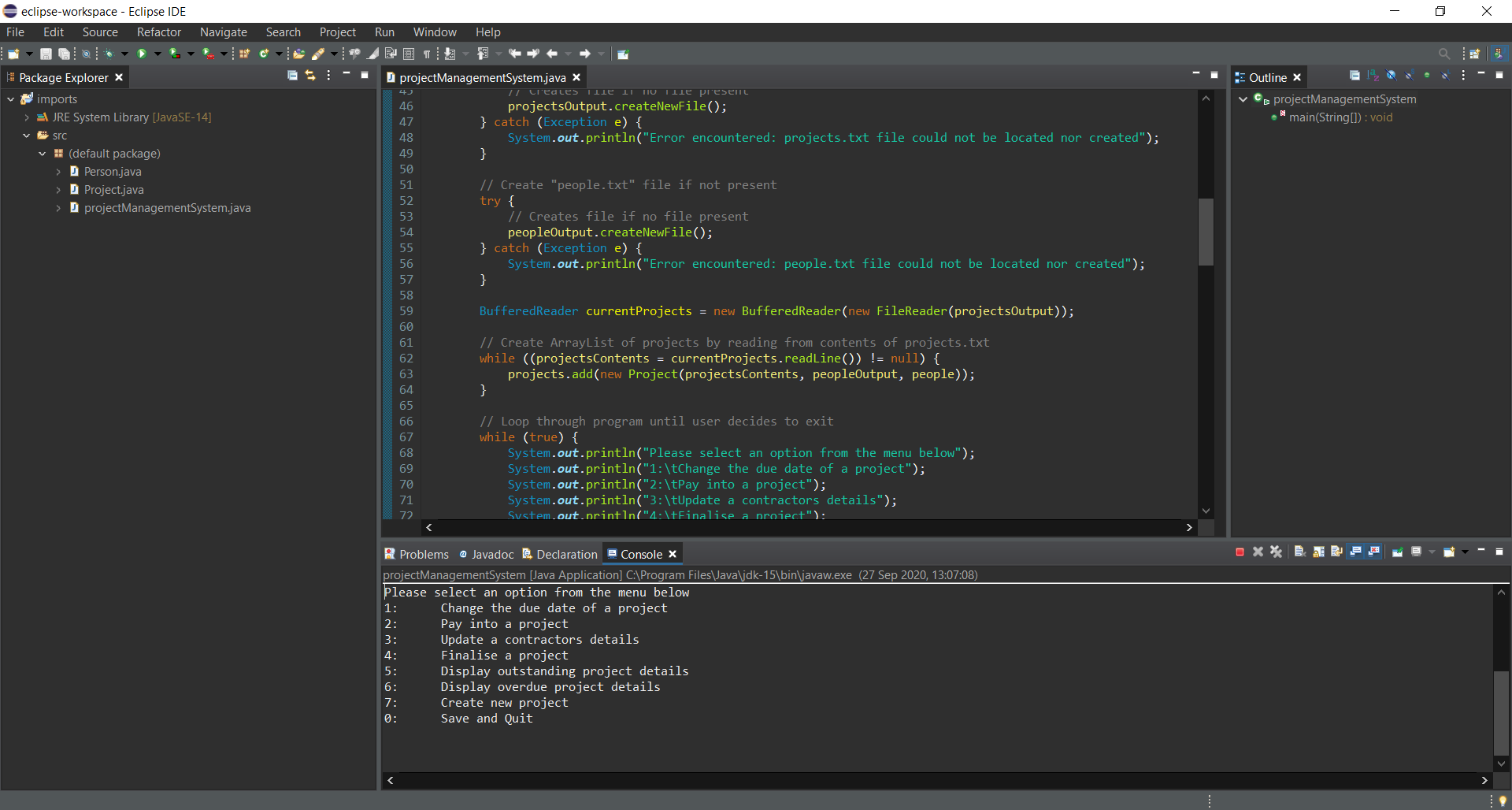 Java-PMS